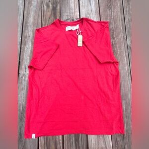 Kangol Men's Solid Red Crewneck T-shirt XXL